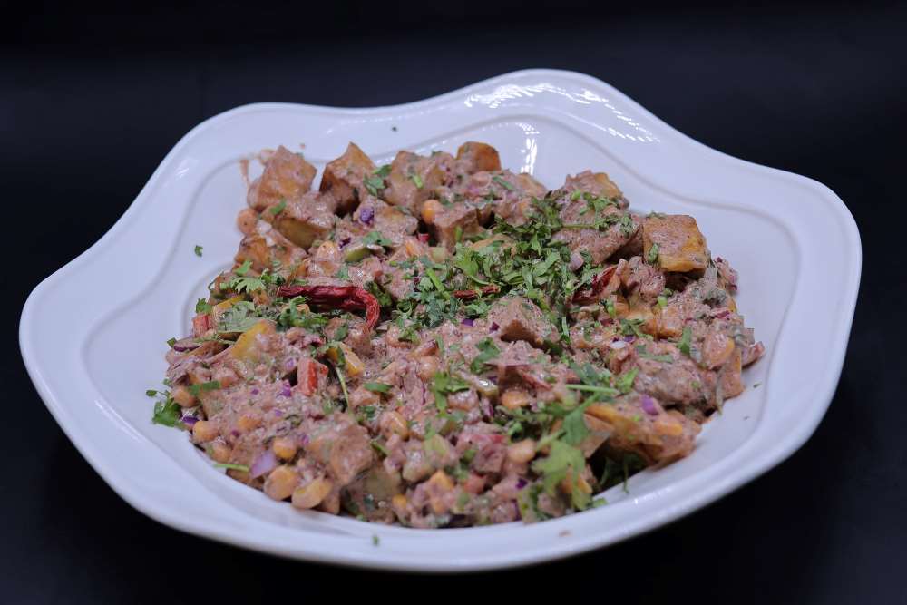 سلطة البطاطس المشوية