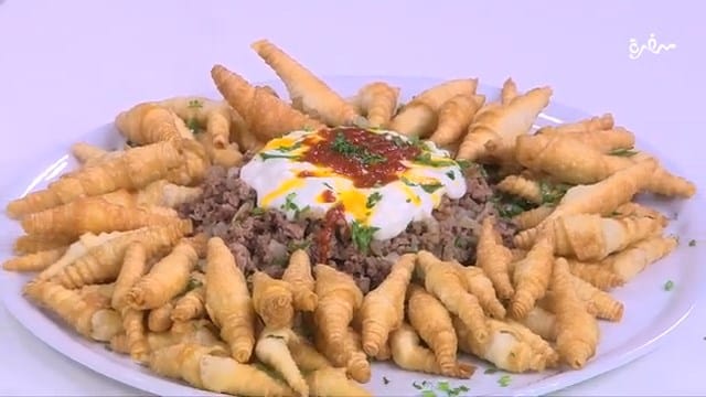 سمبوسك باللحمة المفرومة