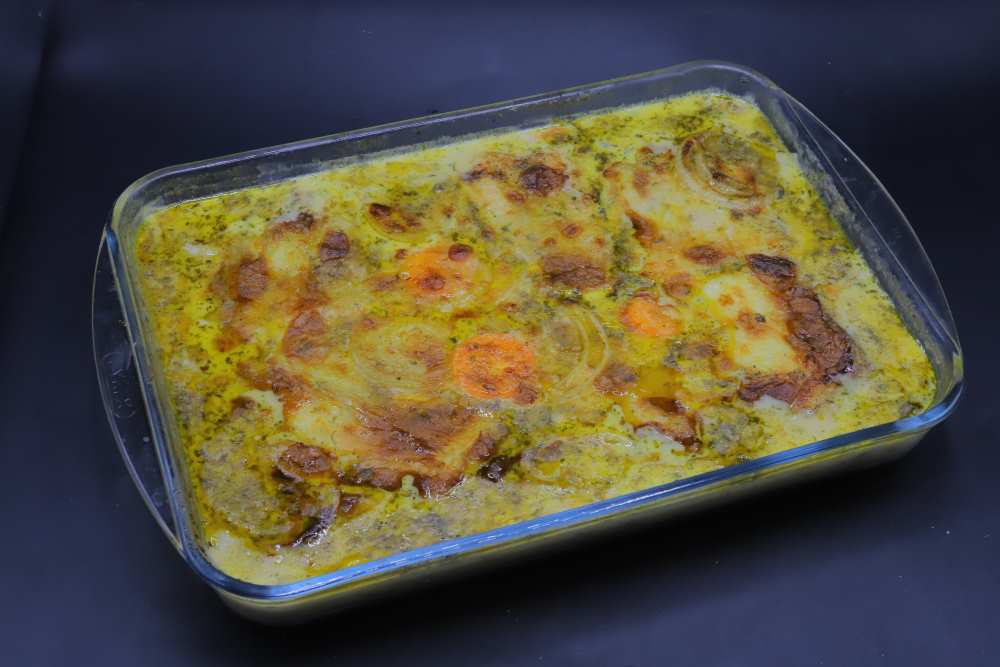 سمك فيليه بالبطاطس