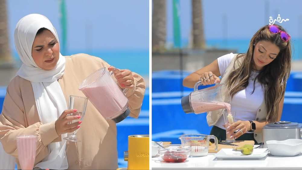 سموذي الفراولة