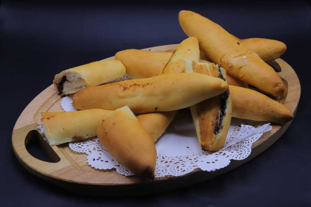 سندوتش مخبوز جبنة وشوكولاتة