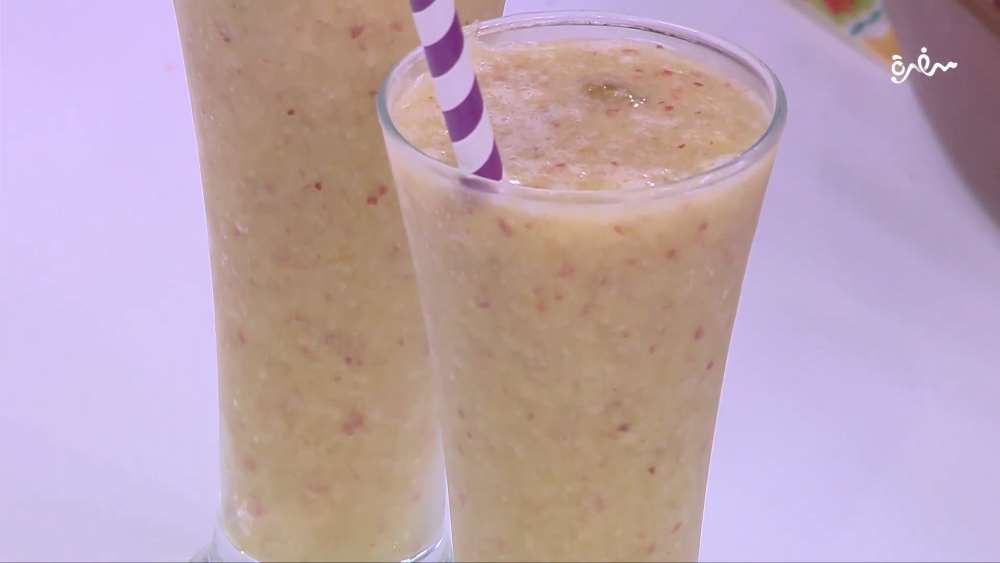 عصير خوخ بالليمون