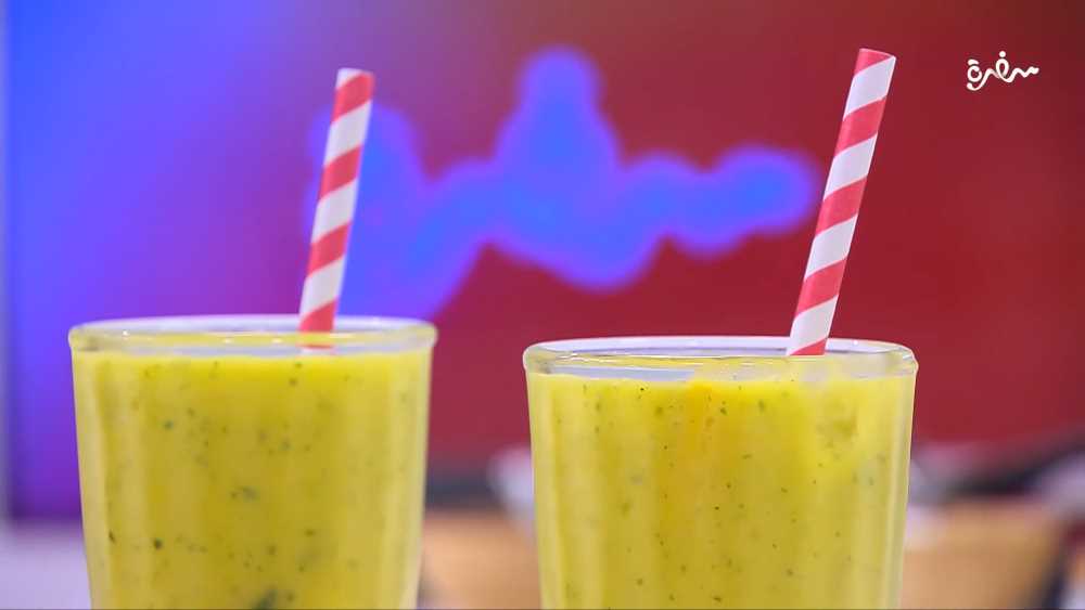 عصير مانجو بالبرتقال