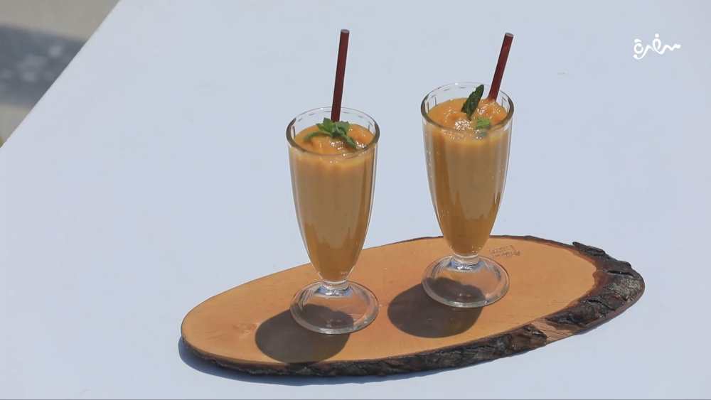 عصير مانجو بالبطاطا