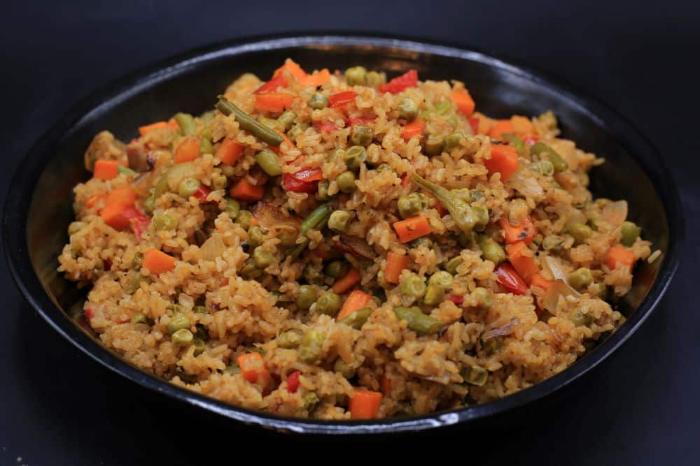 أرز بالخضار