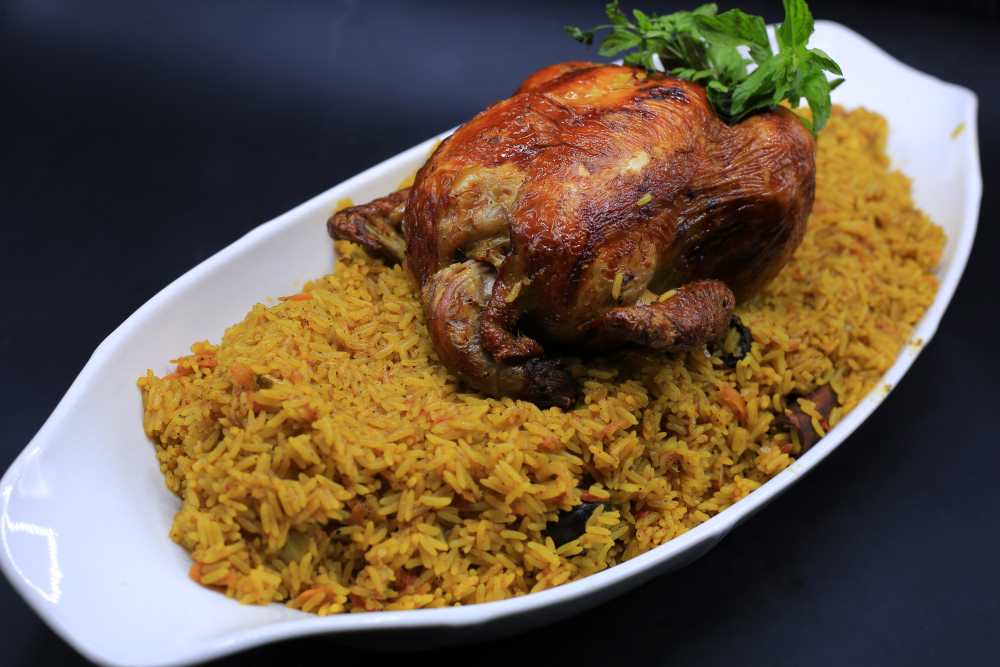 أرز بخاري بالجزر