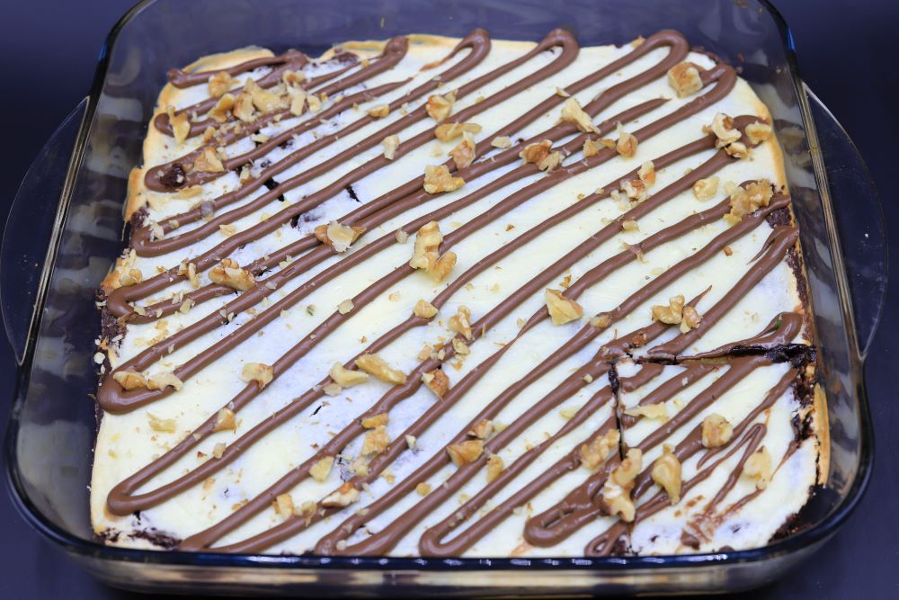 براوني بالجبنة