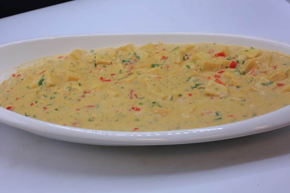 بطاطس بالكريمة