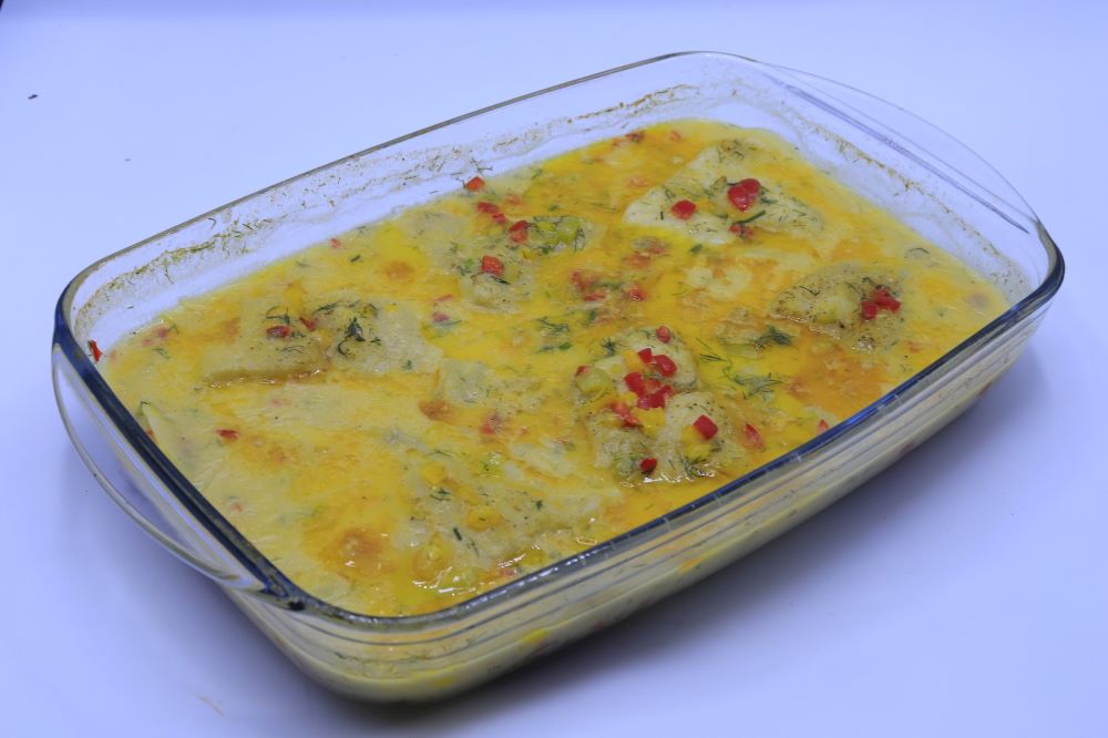 صينية سمك بالبطاطس والكريمة من توتا مراد