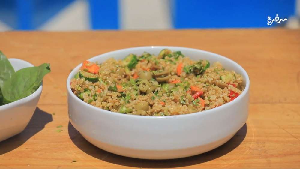 سلطة الفريك