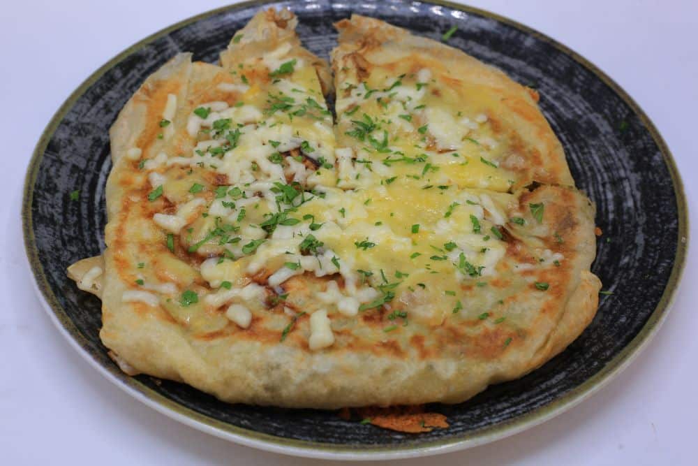 فطيرة خبز الصاج