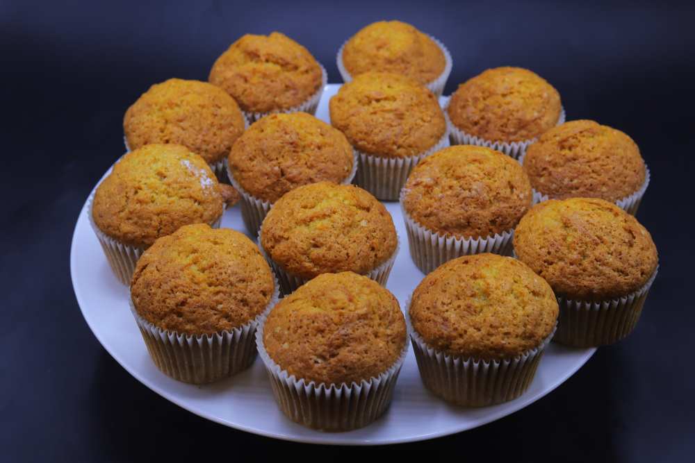 كب كيك الجزر