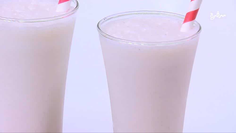 ميلك شيك شوكولاتة جوز الهند