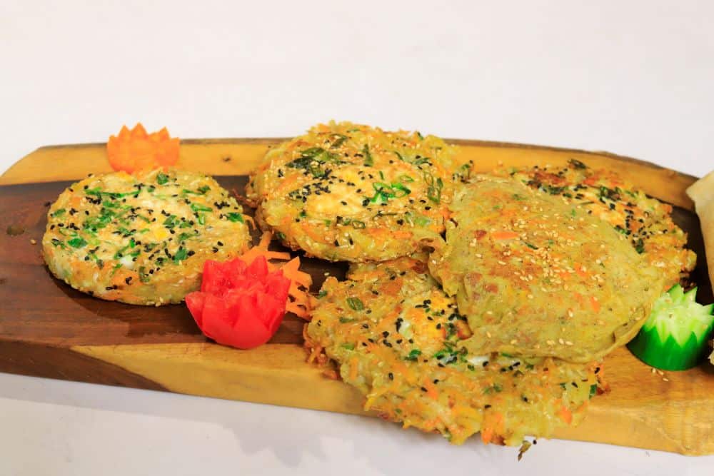 بان كيك بالجزر والكرنب