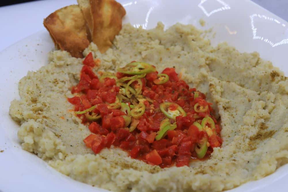 بطاطس بيوريه بالطماطم والكمون