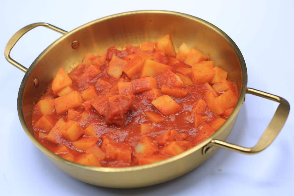 بطاطس مطبوخة