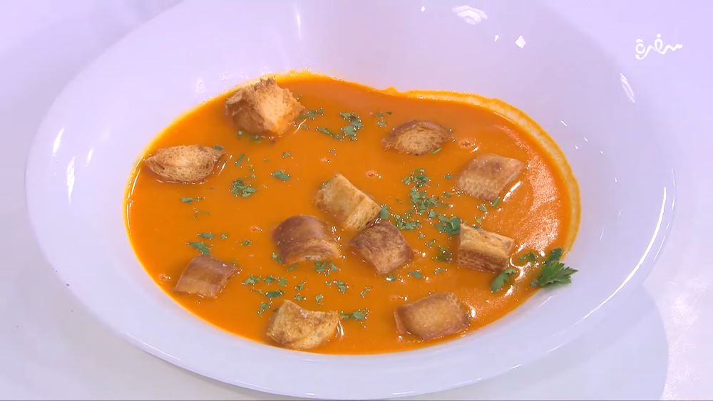 حساء الطماطم الكريمي