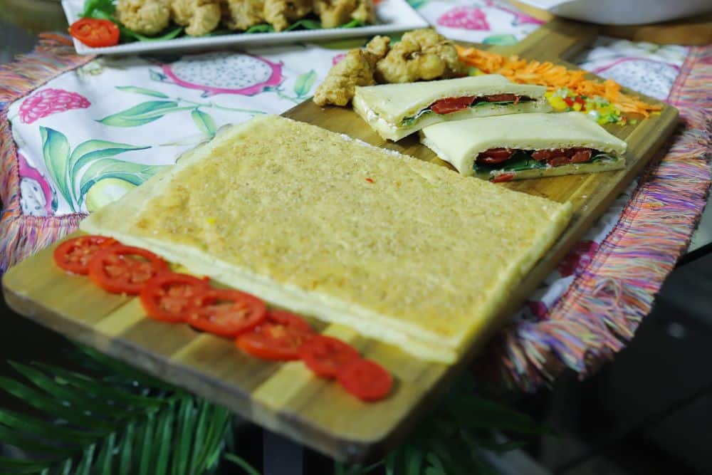 خبز الجبنة القريش