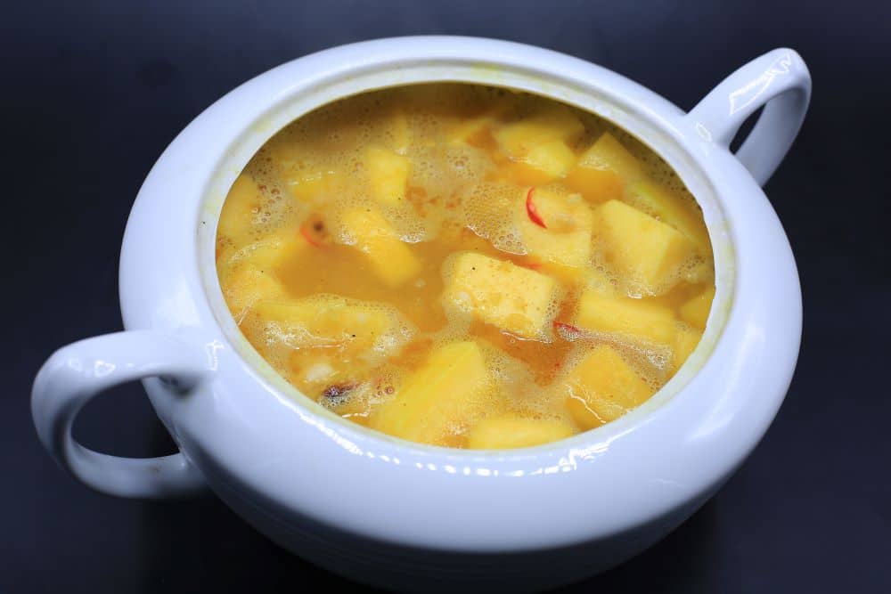 شوربة الفاصولياء والقرع