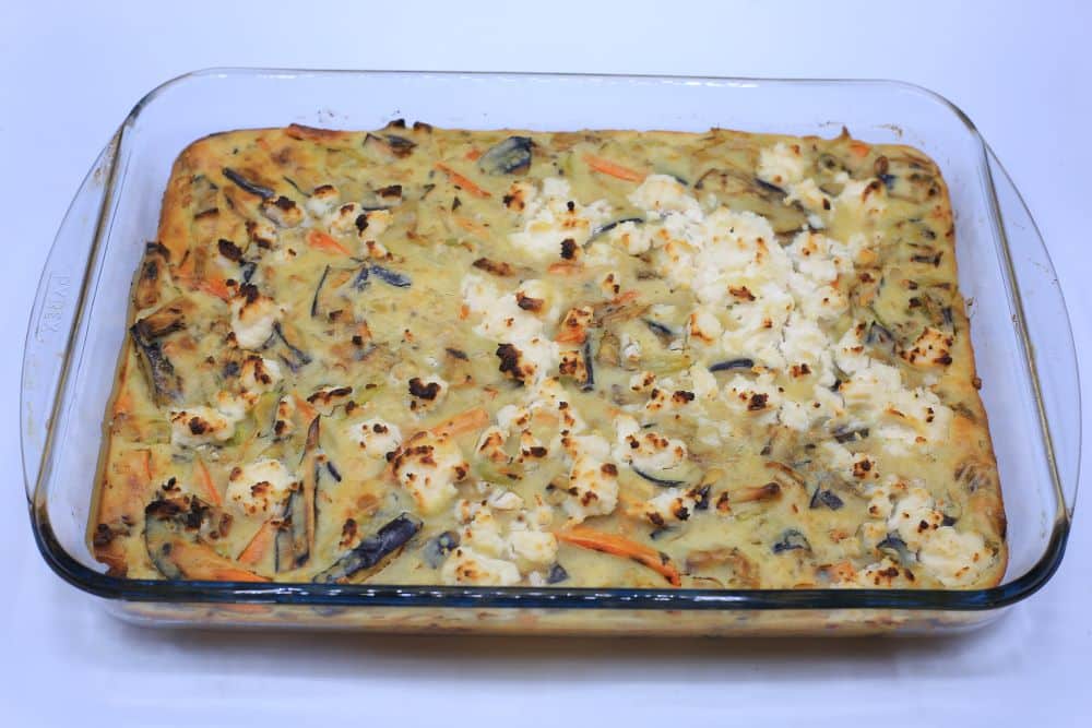 صينية الباذنجان والفلفل