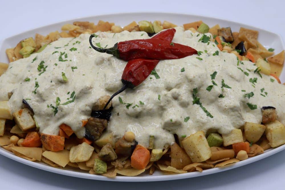 فتة المقالي