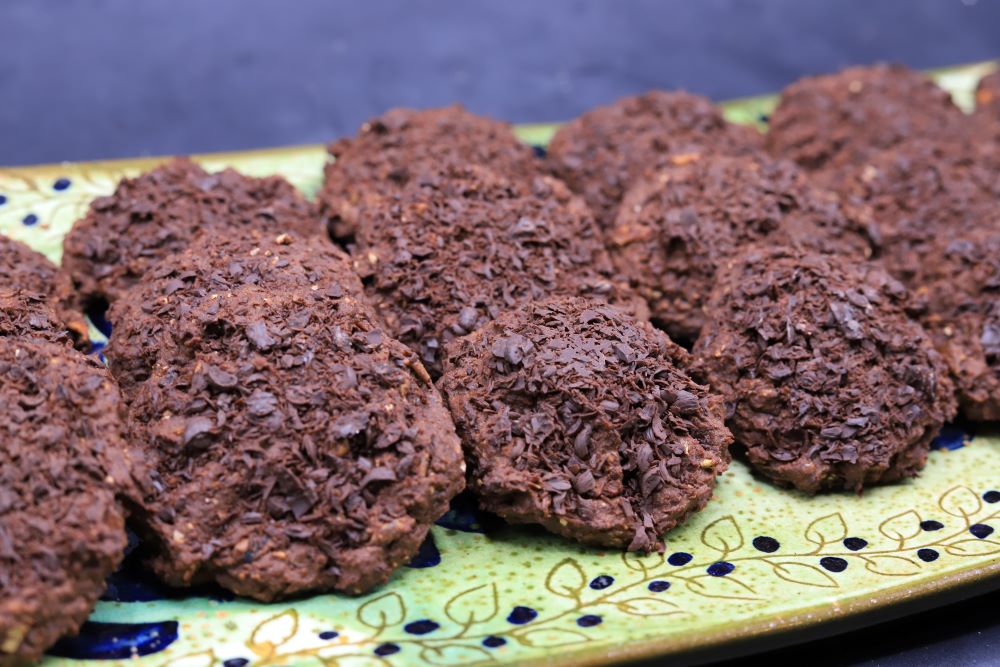 كوكيز شوكولاتة بالفول