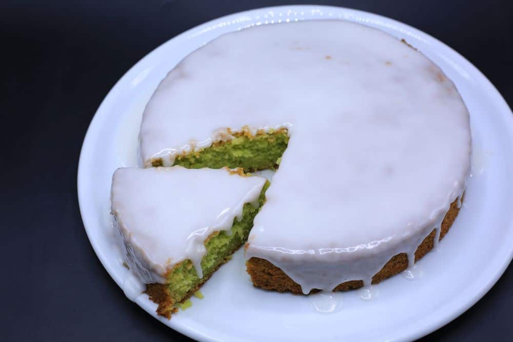 كيك الليمون والخيار