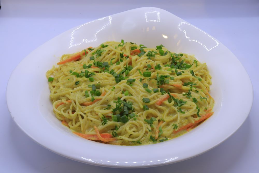 مكرونة بصوص الكاري