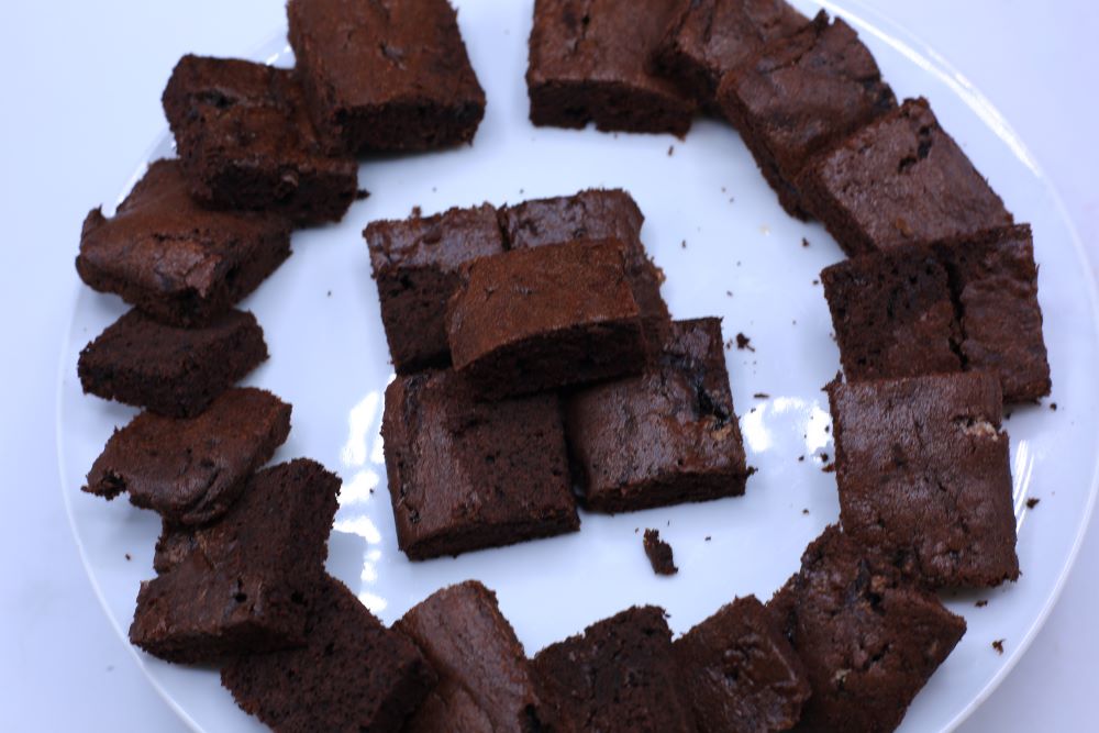 وصفة براونز بثلاثة مكونات الصحية