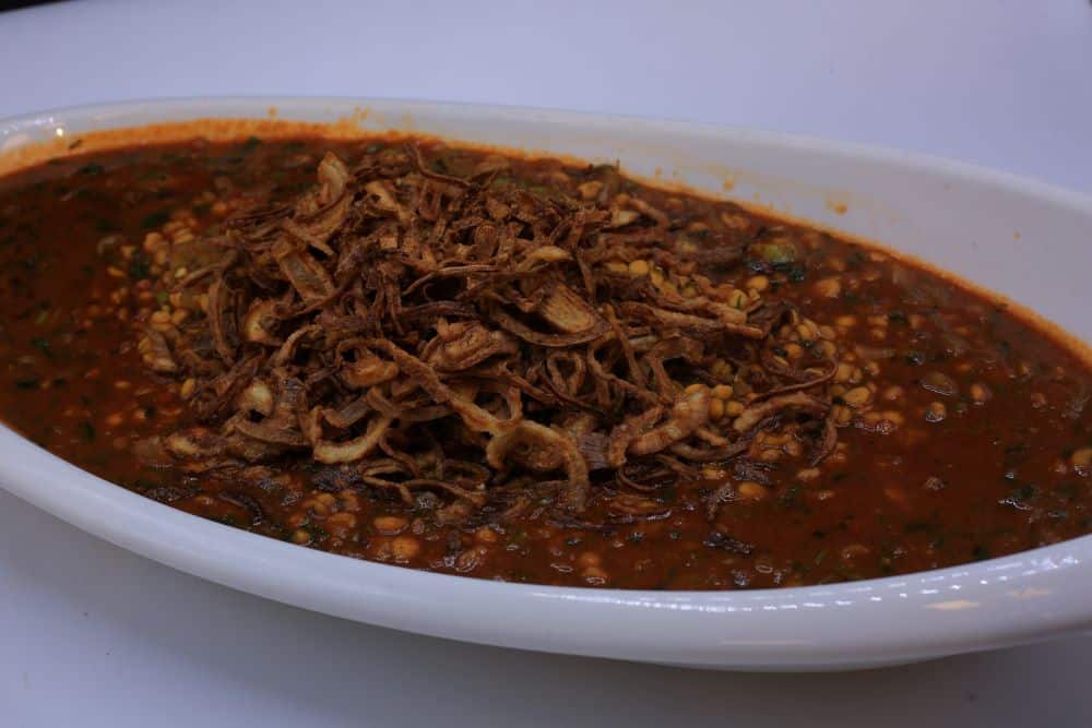 ياخني حمص طبيخ