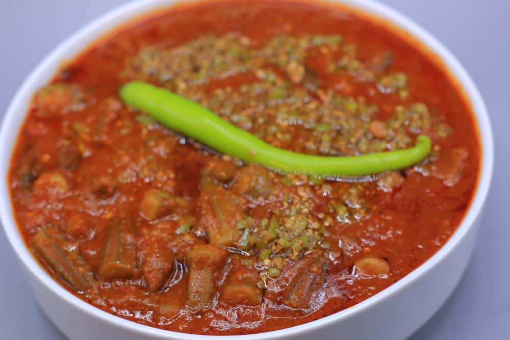 بامية بالطشة