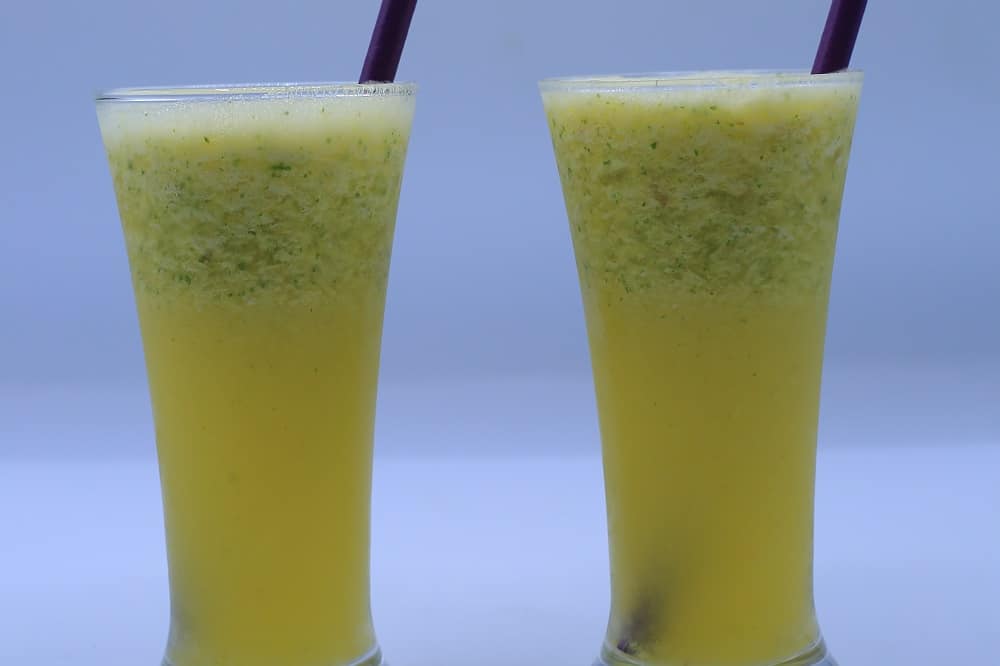 برتقال بالليمون والنعناع