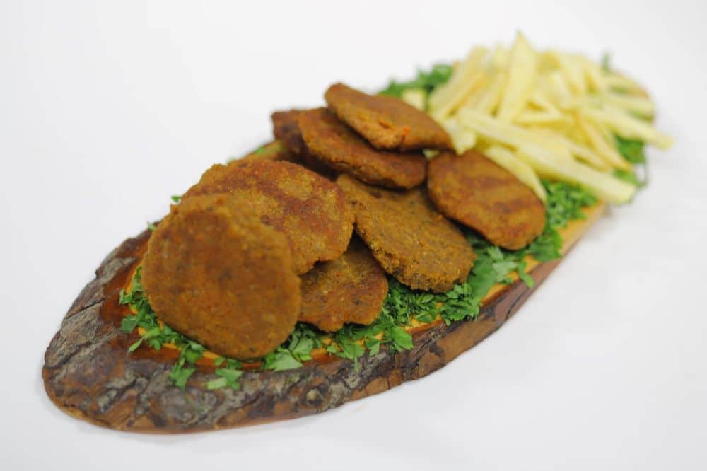 برجر العدس الأصفر