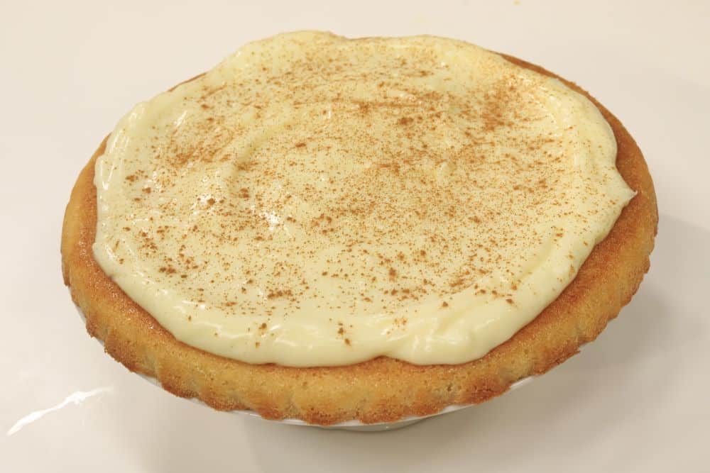 بسبوسه بالقرفه والمهلبيه