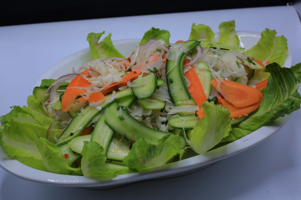 سلطة الخضار السريع التخليل