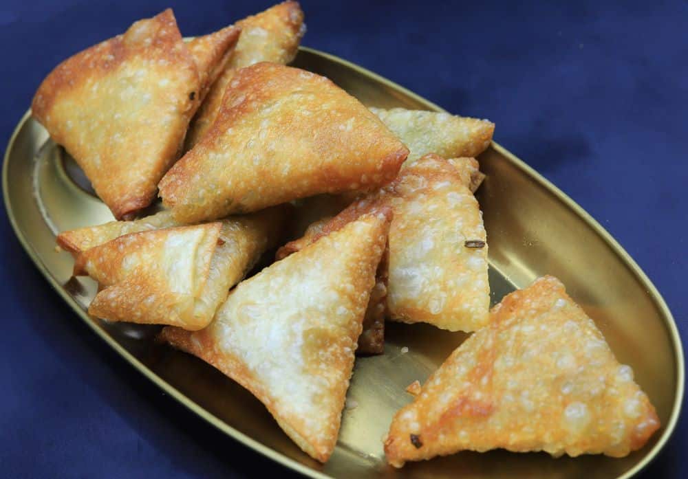 سمبوسك بالسبانخ