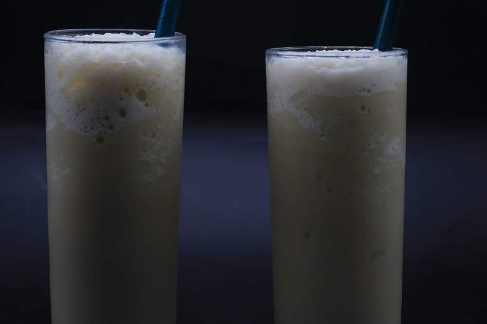 شاي باللبن مثلج