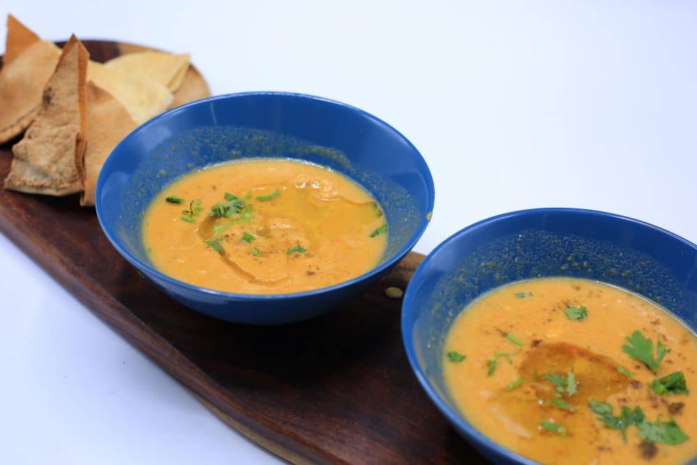 شوربة البطاطس بالخضار