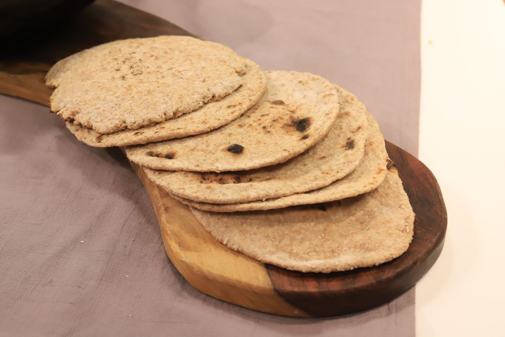 عيش طاسة صحي