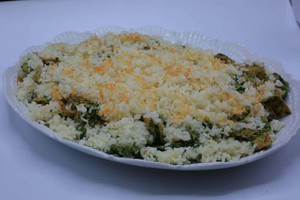 فتة الملوخية