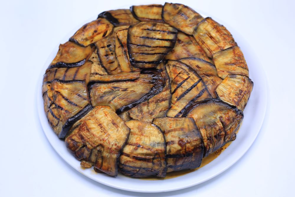 قالب المكرونة والباذنجان