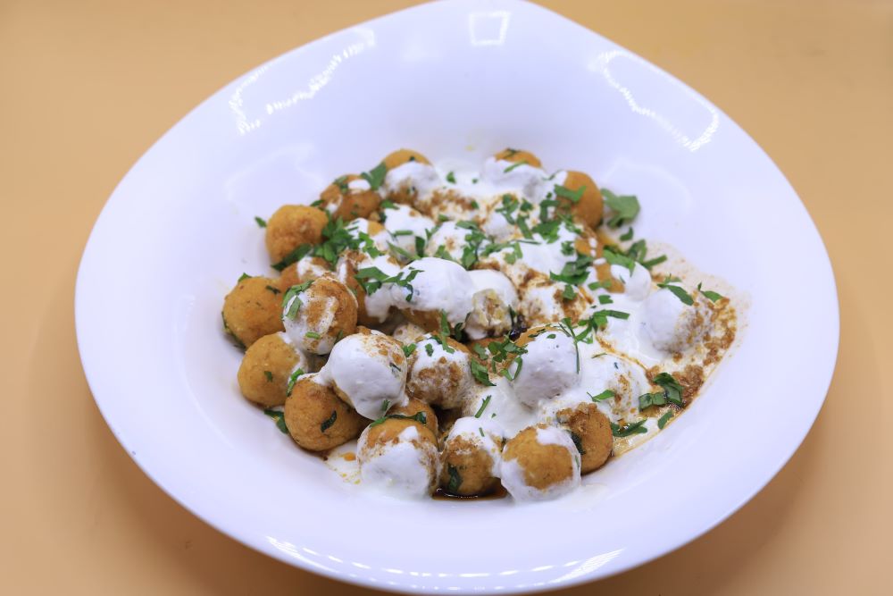 كفتة عدس بالزبادي