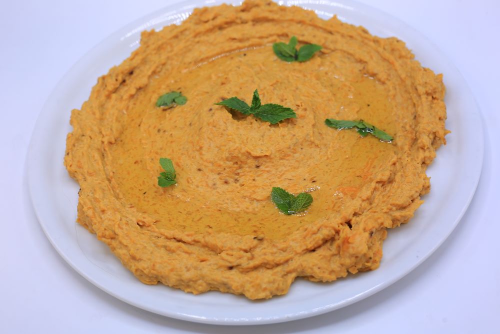 متبل القرع بالطحينة