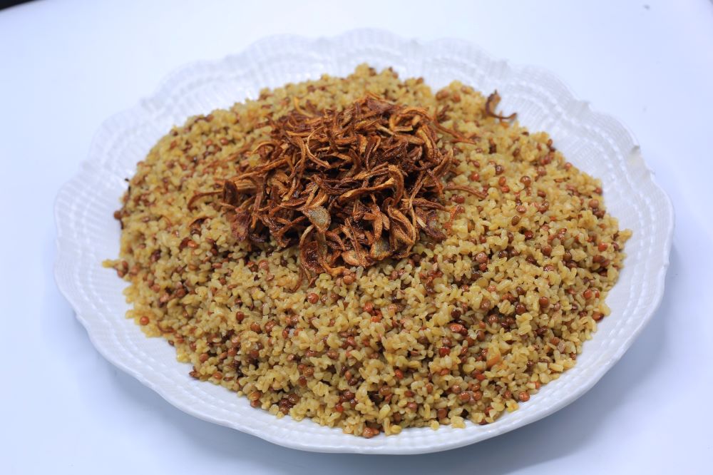 مجدرة البرغل