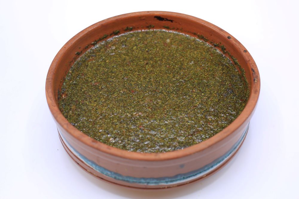 ملوخية ناشفة