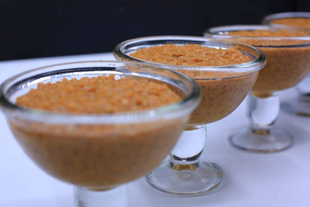 أرز باللبن مكرمل