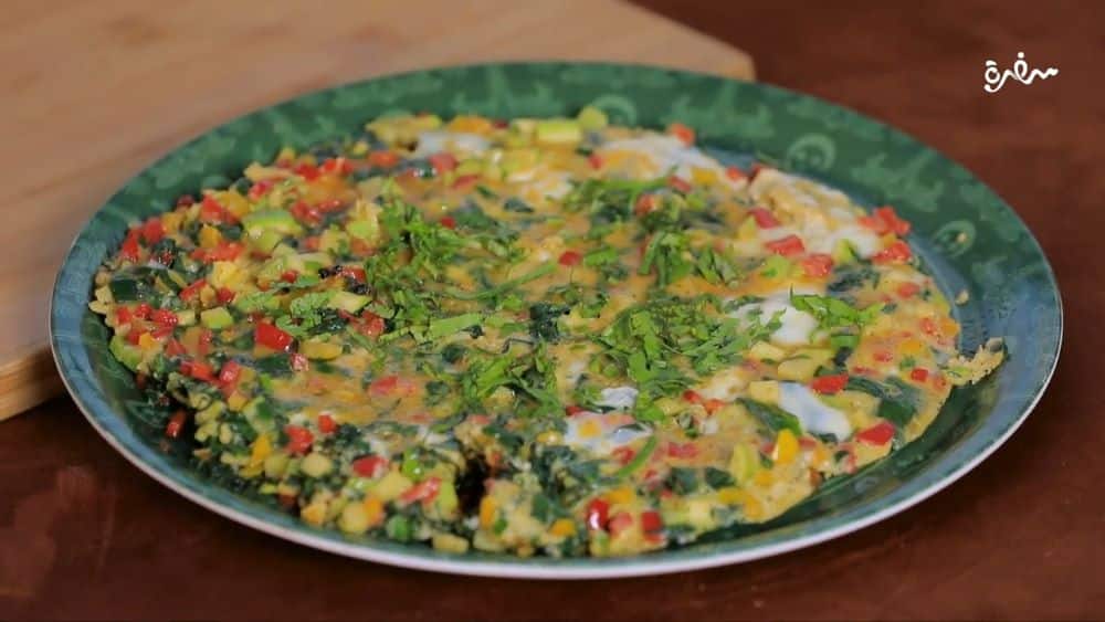 أومليت بالخضار