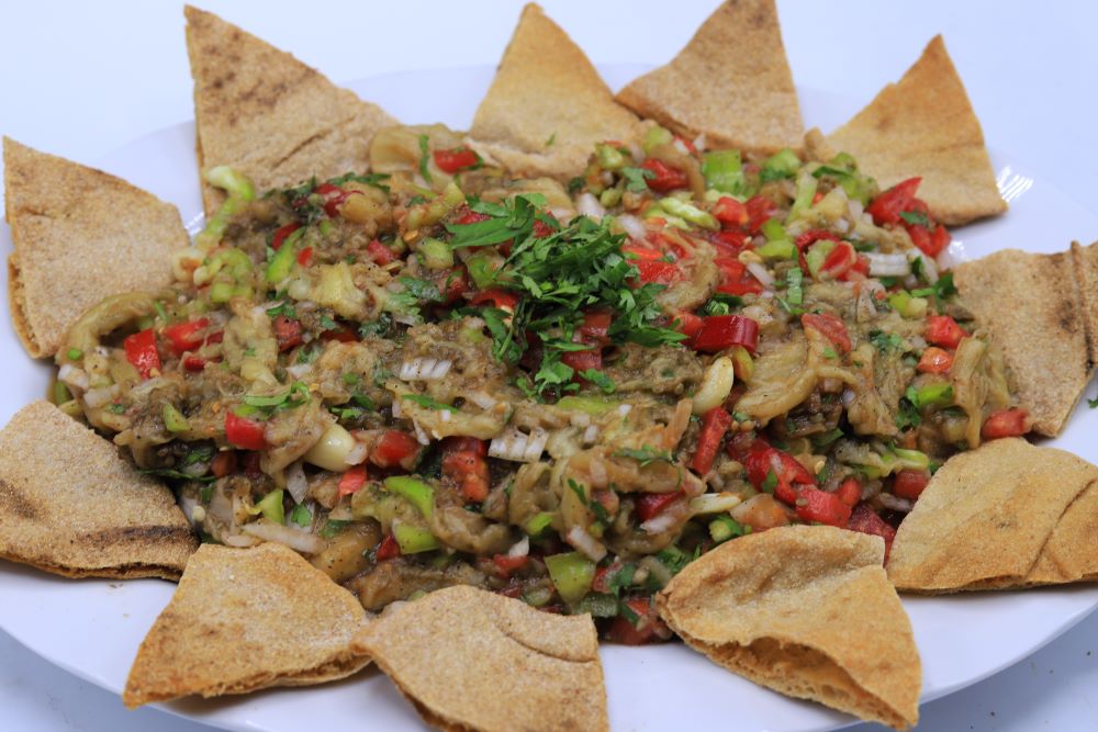 باذنجان مشوي