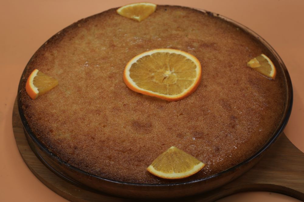 بسبوسة بالبرتقال