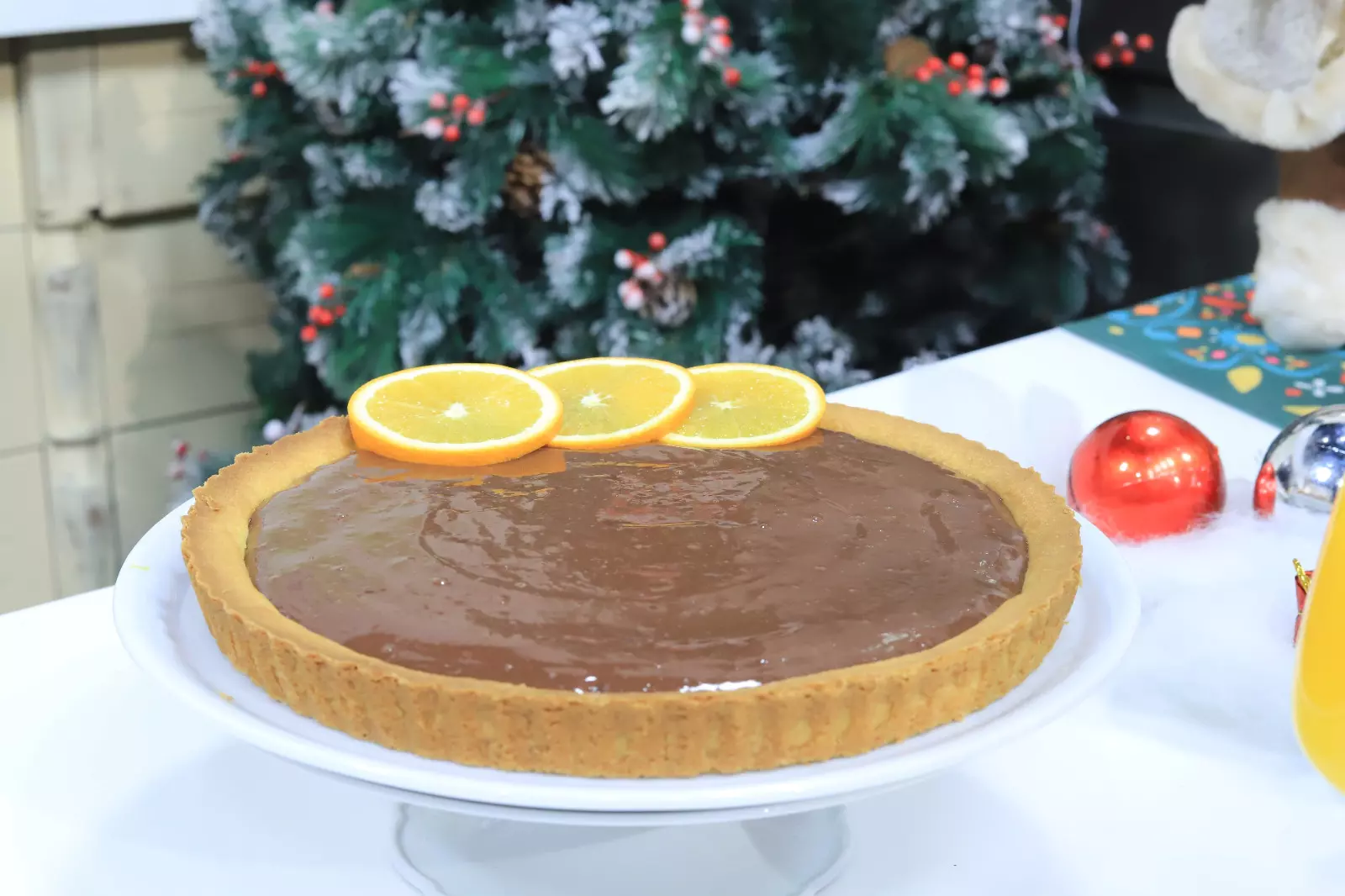 تارت بكريمة البرتقال